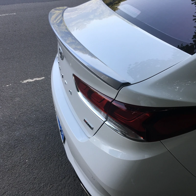 High Quality ABS Plastic Unpainted Primer Color Car Tail Lip Wing Rear Trunk Spoiler For Hyundai Sonata 9 2018-up
High Quality ABS Plastic Unpainted Primer Color Car Tail Lip Wing Rear Trunk Spoiler For Hyundai Sonata 9 2018-up