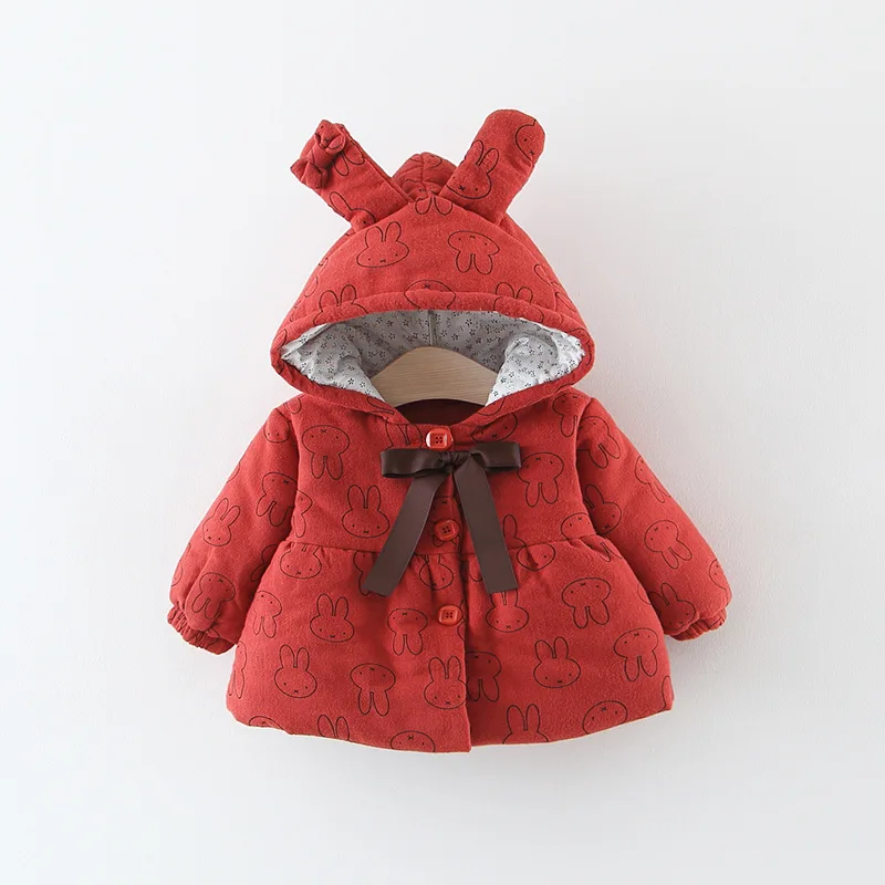 Rabbit Head Cotton Clothes Bowknot Thicken Girls Jacket Winter Warm Girl Winter Jack Coat For Boy Winter Jacket Coat
Rabbit Head Cotton Clothes Bowknot Thicken Girls Jacket Winter Warm Girl Winter Jack Coat For Boy Winter Jacket Coat