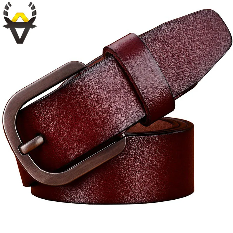 Genuine leather belts men Casual designer Wide Pin buckle belt man High quality second layer cowskin strap for jeans Brown color
Genuine leather belts men Casual designer Wide Pin buckle belt man High quality second layer cowskin strap for jeans Brown color