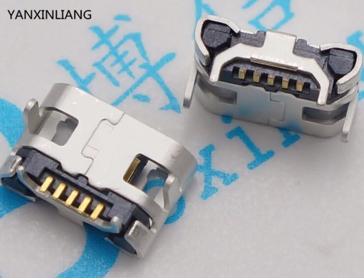 10pcs Micro USB 5pin no side Ox horn female usb socket Flat mouth four legs socket Mini usb connector
10pcs Micro USB 5pin no side Ox horn female usb socket Flat mouth four legs socket Mini usb connector