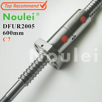 Noulei CNC Rolled Ballscrew 2005 -L 600mm DFU2005 ball screw rail with one Double ballnut
Noulei CNC Rolled Ballscrew 2005 -L 600mm DFU2005 ball screw rail with one Double ballnut