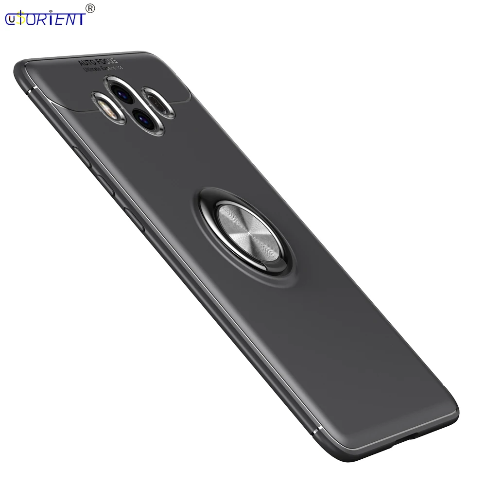 For Huawei Mate 10 Ultra Thin Shockproof Case Mate10 ALP-L09 ALP-L29 ALP-AL00 Car Holder Stand Magnetic Finger Ring Full Cover | Мобильные