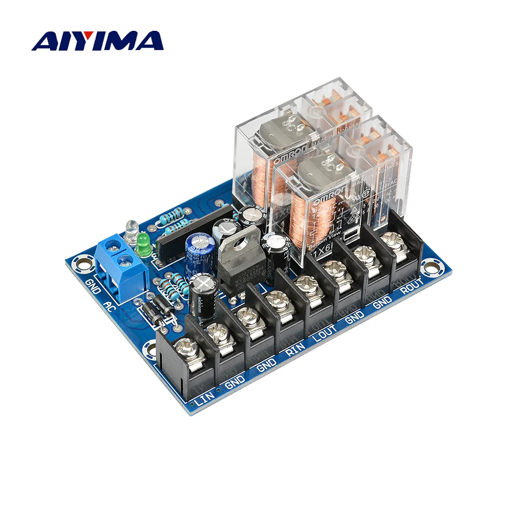 AIYIMA 2.0 Speakers Relay Protective Board UPC1237 Dedicated Power Amplifiers Audio Board 500Wx2 Home Theater Sound System
AIYIMA 2.0 Speakers Relay Protective Board UPC1237 Dedicated Power Amplifiers Audio Board 500Wx2 Home Theater Sound System
