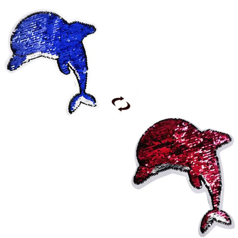 Patch deal with it clothes t shirt women Diy 210mm AB Whale Reversible change color sequins biker patches for clothing Stickers
Patch deal with it clothes t shirt women Diy 210mm AB Whale Reversible change color sequins biker patches for clothing Stickers