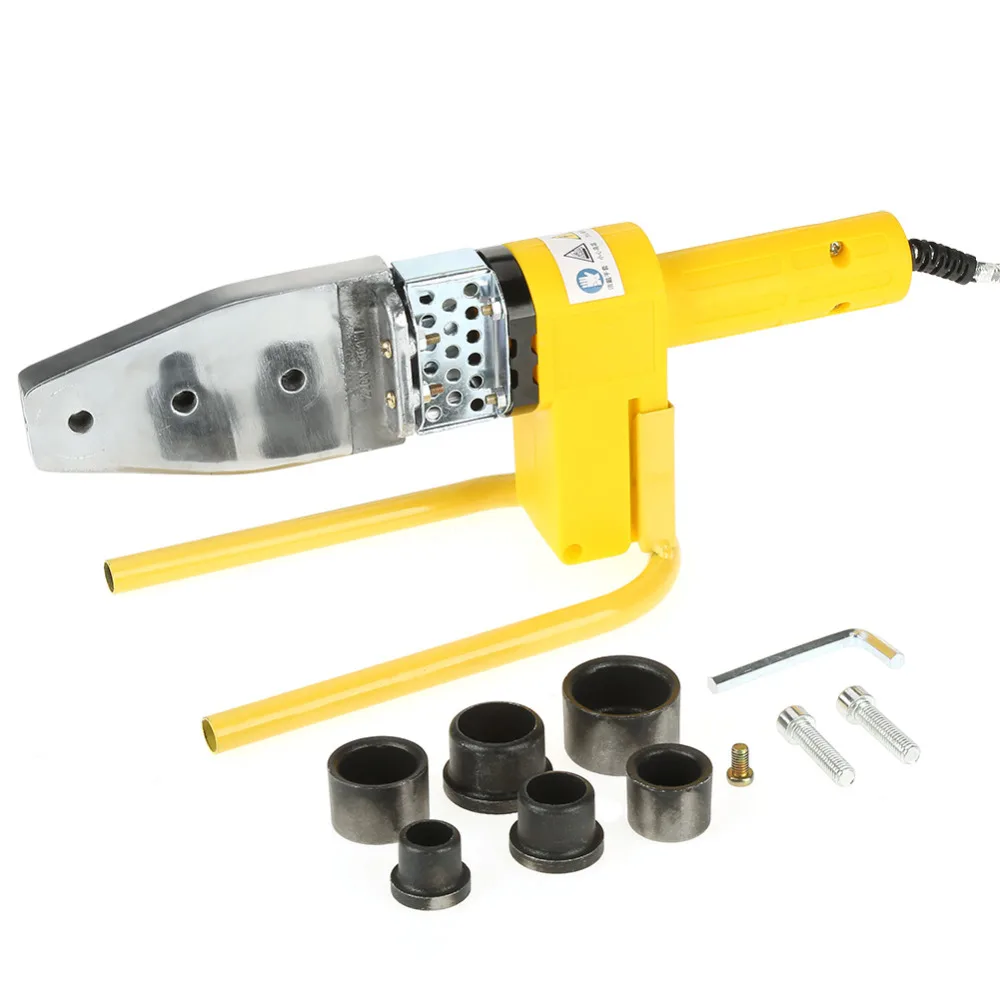 220V 600W Temperature Controlled Heating PPR PE PP Tube Pipe Welding Machine + Heads Kits
220V 600W Temperature Controlled Heating PPR PE PP Tube Pipe Welding Machine + Heads Kits