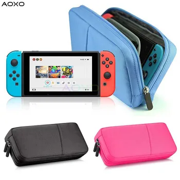 AOXO Soft Carrying Case Protective Bag Travelling Bag Pouch Shell for Nintendo Switch Console Accessories
AOXO Soft Carrying Case Protective Bag Travelling Bag Pouch Shell for Nintendo Switch Console Accessories