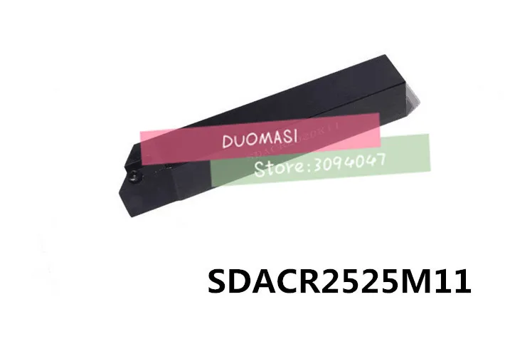 SDACR2525M11 25*25*150MM Metal Lathe Cutting Tools Lathe Machine CNC Turning Tools External Turning Tool Holder S-Type SDACR/L
SDACR2525M11 25*25*150MM Metal Lathe Cutting Tools Lathe Machine CNC Turning Tools External Turning Tool Holder S-Type SDACR/L