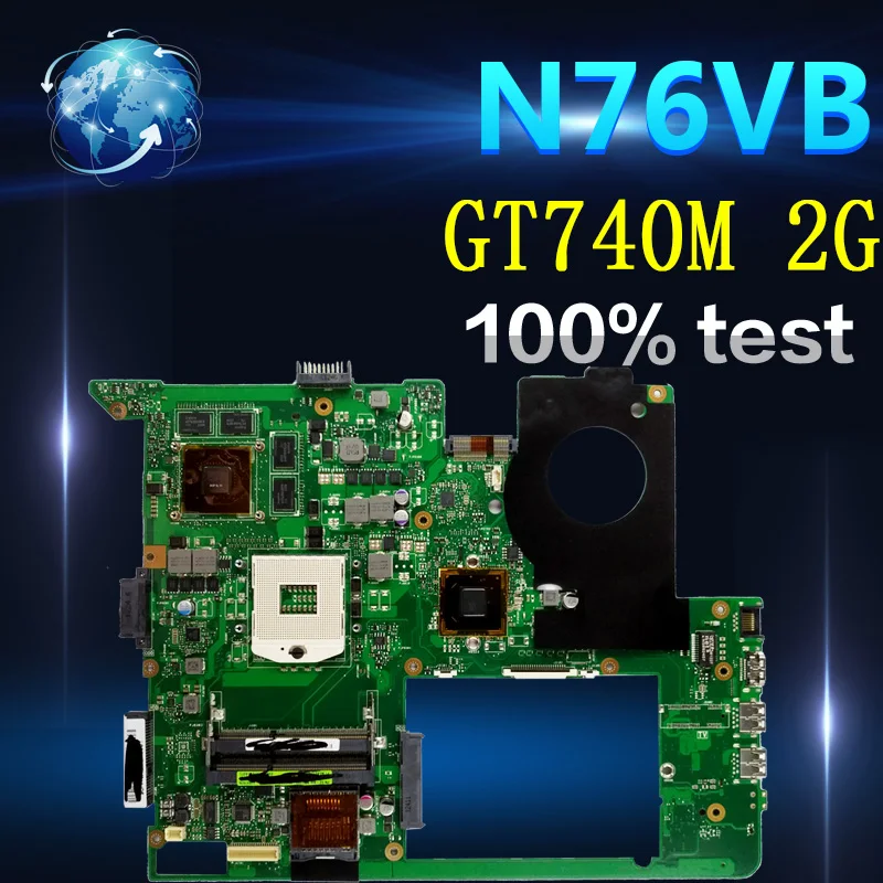 Amazoon N76VB Laptop motherboard for ASUS N76VZ N76VM N76VJ N76V Test original mainboard GT740M 2GB HM70
Amazoon N76VB Laptop motherboard for ASUS N76VZ N76VM N76VJ N76V Test original mainboard GT740M 2GB HM70