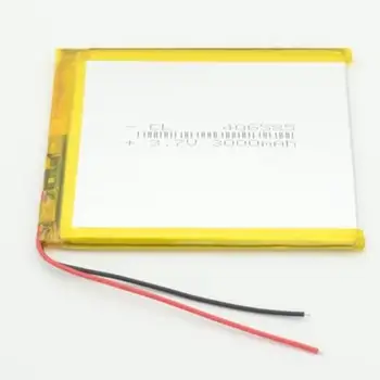 406585 3.7V 3000mAh Rechargeable li Polymer Battery For MP4 MP5 GPS ipod DVR Tablet PC Mobiles Power bank 356585
406585 3.7V 3000mAh Rechargeable li Polymer Battery For MP4 MP5 GPS ipod DVR Tablet PC Mobiles Power bank 356585