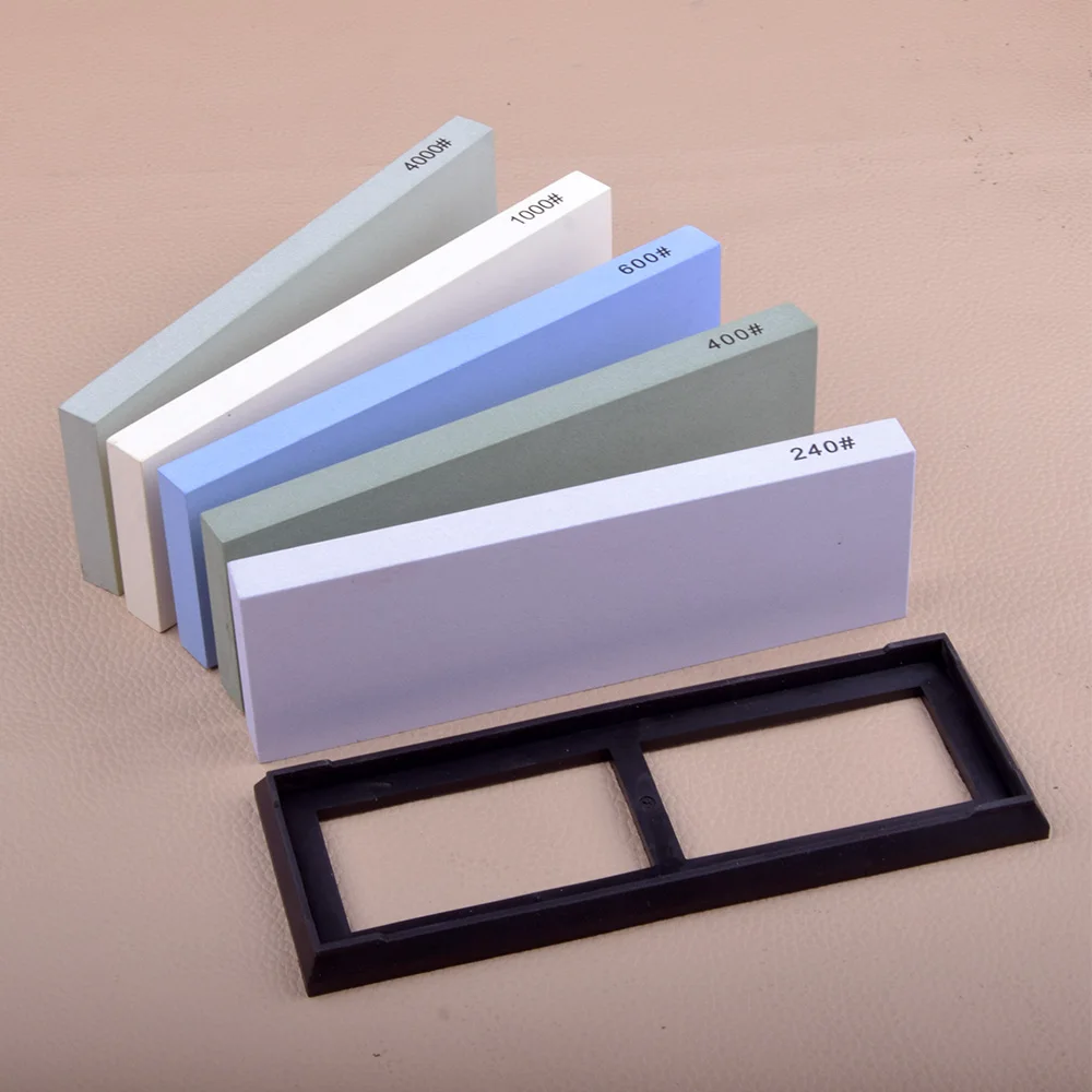 Kitchen knife sharpener 240 600 1000 4000 grit corundum double side whetstone oil stone honing stones
Kitchen knife sharpener 240 600 1000 4000 grit corundum double side whetstone oil stone honing stones