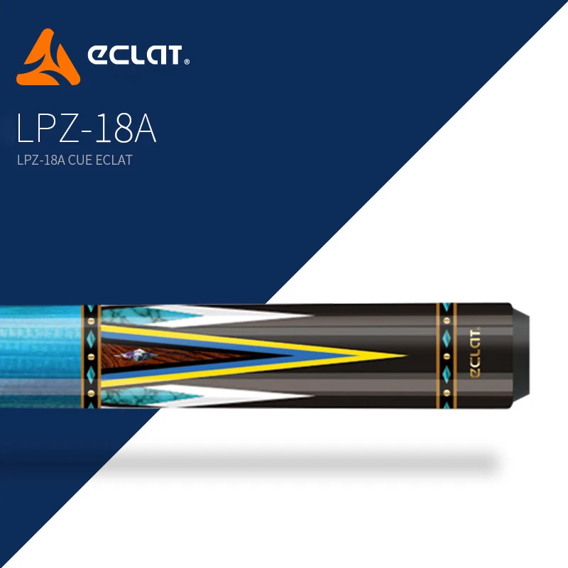 ECLAT LPZ-18A Pool Cue 1/2 Piece Pool Cue Stick 12.6 mm Tip Billiard Cue Professional Canadian Maple Technology High-end Stick
ECLAT LPZ-18A Pool Cue 1/2 Piece Pool Cue Stick 12.6 mm Tip Billiard Cue Professional Canadian Maple Technology High-end Stick