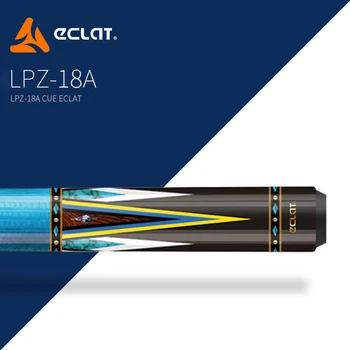 ECLAT LPZ-18A Pool Cue 1/2 Piece Pool Cue Stick 12.6 mm Tip Billiard Cue Professional Canadian Maple Technology High-end Stick
ECLAT LPZ-18A Pool Cue 1/2 Piece Pool Cue Stick 12.6 mm Tip Billiard Cue Professional Canadian Maple Technology High-end Stick
