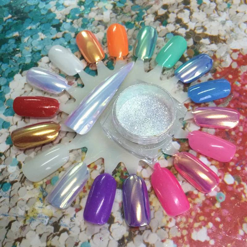 WHOLESALE Aurora Neon Pigment Mermaid Powder Chameleon Powder Neon Unicorn Chrome Nail Rainbow Dust Nail Art Manicure
WHOLESALE Aurora Neon Pigment Mermaid Powder Chameleon Powder Neon Unicorn Chrome Nail Rainbow Dust Nail Art Manicure