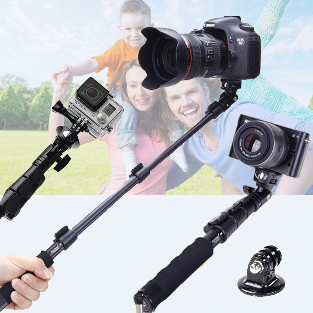 

VILTROX Yunteng 088 Selfie Stick SelfTimer Pole Monopod For Gopro Hero4/3 SJCAM SJ7000 SJ6000 Canon Nikon DSLR Digital Camera