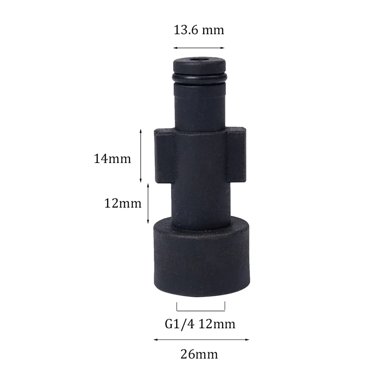 Tools Washer Adapter Parts Replacement For Texas High Pressure Car Plastic 1/4" Foam Washing Machine Convenient
Tools Washer Adapter Parts Replacement For Texas High Pressure Car Plastic 1/4" Foam Washing Machine Convenient