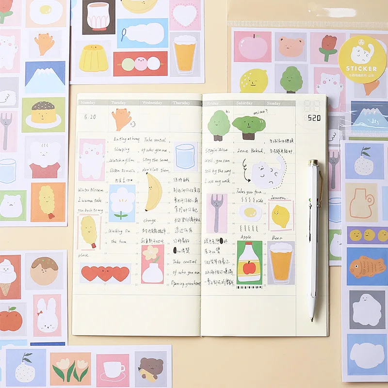 SIXONE Funny Cute Things Decorative Sticker Writable Handbook Decoration DIY Album Decoration Material Gift labels stickers
SIXONE Funny Cute Things Decorative Sticker Writable Handbook Decoration DIY Album Decoration Material Gift labels stickers