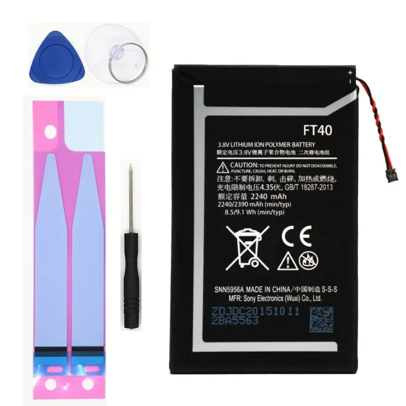 New Good quality Real FT40 2240mAh Battery For Moto XT1526 1528 XT1063 XT1077 Cell Phone Batteria Batteries
New Good quality Real FT40 2240mAh Battery For Moto XT1526 1528 XT1063 XT1077 Cell Phone Batteria Batteries
