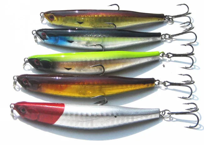 Fish pencil lure fishing lure fishing tackle bionic bait topwater swimbait crankbait isca 7.7g 9cm
Fish pencil lure fishing lure fishing tackle bionic bait topwater swimbait crankbait isca 7.7g 9cm
