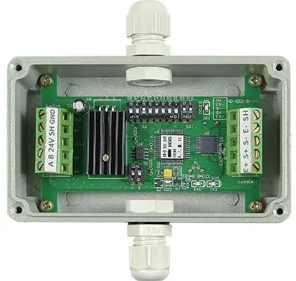 General Weighing A/D Modules digital load cells weight measuring conversion RS485 Modbus RTU to PLC HMI Steel Case, Free Example
General Weighing A/D Modules digital load cells weight measuring conversion RS485 Modbus RTU to PLC HMI Steel Case, Free Example