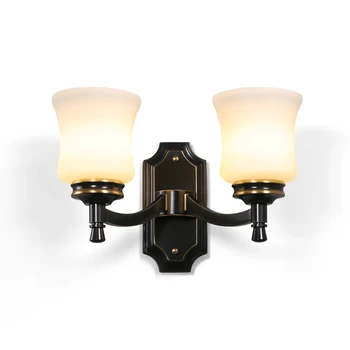

Style Loft Wall Lamp Retro Industrial Lighting Wall Light Vintage Sconce Bedroom Living Room Arandela Double Heads Luminaire