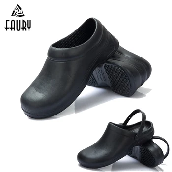 Unisex Black Kitchen Hotel Coffee Shop Bakery Chef Waiter Restaurant Workwear Shoes Cleaning Work Clogs Non-slip Sandals
Unisex Black Kitchen Hotel Coffee Shop Bakery Chef Waiter Restaurant Workwear Shoes Cleaning Work Clogs Non-slip Sandals