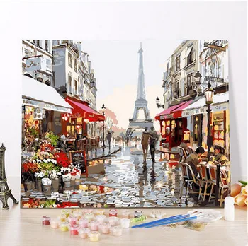 Frameless Paris Street DIY Painting By Numbers Handpainted Canvas Painting Home Wall Art Picture For Living Room Unique Gift
Frameless Paris Street DIY Painting By Numbers Handpainted Canvas Painting Home Wall Art Picture For Living Room Unique Gift