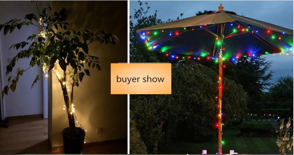 Guirlande lumineuse 100LED 10M noël/mariage/fête décoration lumières guirlande AC 110V 220V extérieur LED étanche lampe 9 couleurs LED Guirlande lumineuse 100LED 10M noël/mariage/fête décoration lumières guirlande AC 110V 220V extérieur LED étanche lampe 9 couleurs LED