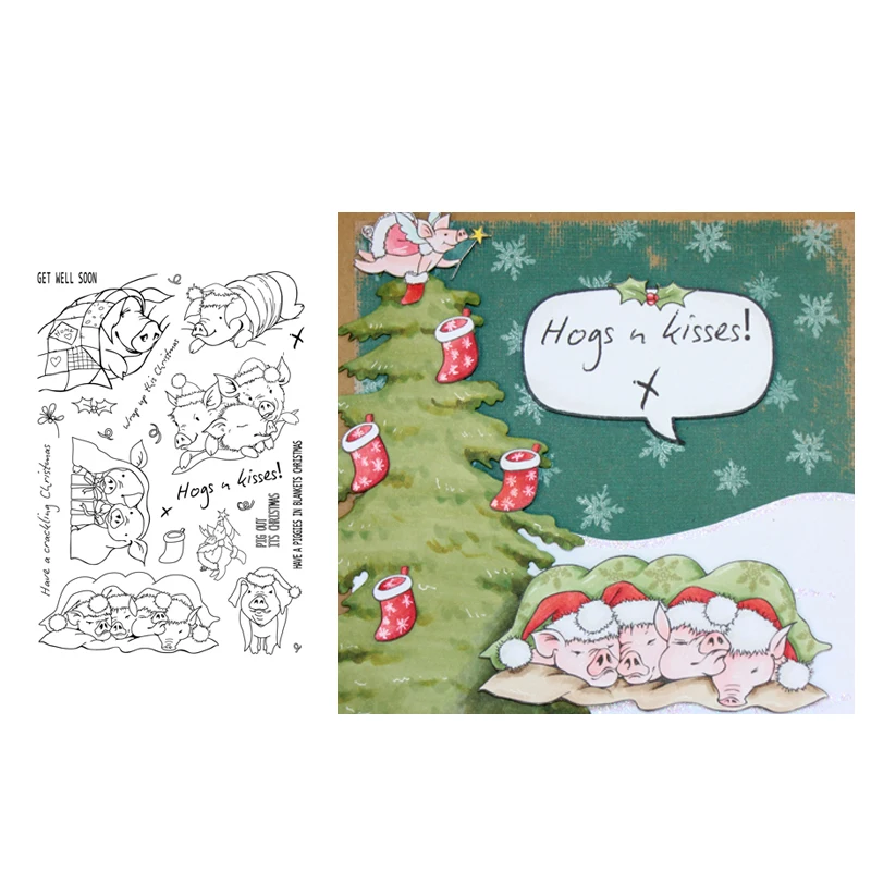Pigs in Blankets Stamps DIY Scrapbooking Card Stencil Paper Cards Album Decoration Embossing Folder
Pigs in Blankets Stamps DIY Scrapbooking Card Stencil Paper Cards Album Decoration Embossing Folder