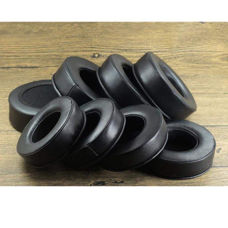 Sheepskin Leather 80MM 85MM 90MM 95-110MM Replacement Memory Foam Earpads for Headphones Ear Pads Cushions 11.7 (15)