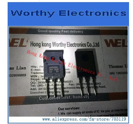 Free shipping 10pcs/lot IRG4PC50UPBF IRG4PC50U G4PC50U IGBT 600V 55A 200W TO247AC
Free shipping 10pcs/lot IRG4PC50UPBF IRG4PC50U G4PC50U IGBT 600V 55A 200W TO247AC
