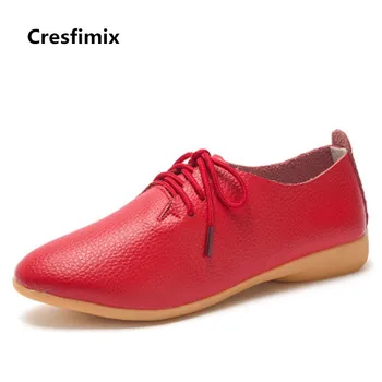 Cresfimix chaussures pour femmes women fashion comfortable lace up shoes lady genuine leather pointed toe shoes cool shoes b2144
Cresfimix chaussures pour femmes women fashion comfortable lace up shoes lady genuine leather pointed toe shoes cool shoes b2144