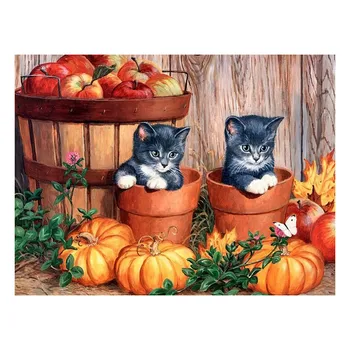 Diamond Embroidery Cat Squash Diamond Mosaic DIY Rhinestones Picture Diamond Painting Cross Stitch Animal Sale Needle Gifts F295
Diamond Embroidery Cat Squash Diamond Mosaic DIY Rhinestones Picture Diamond Painting Cross Stitch Animal Sale Needle Gifts F295