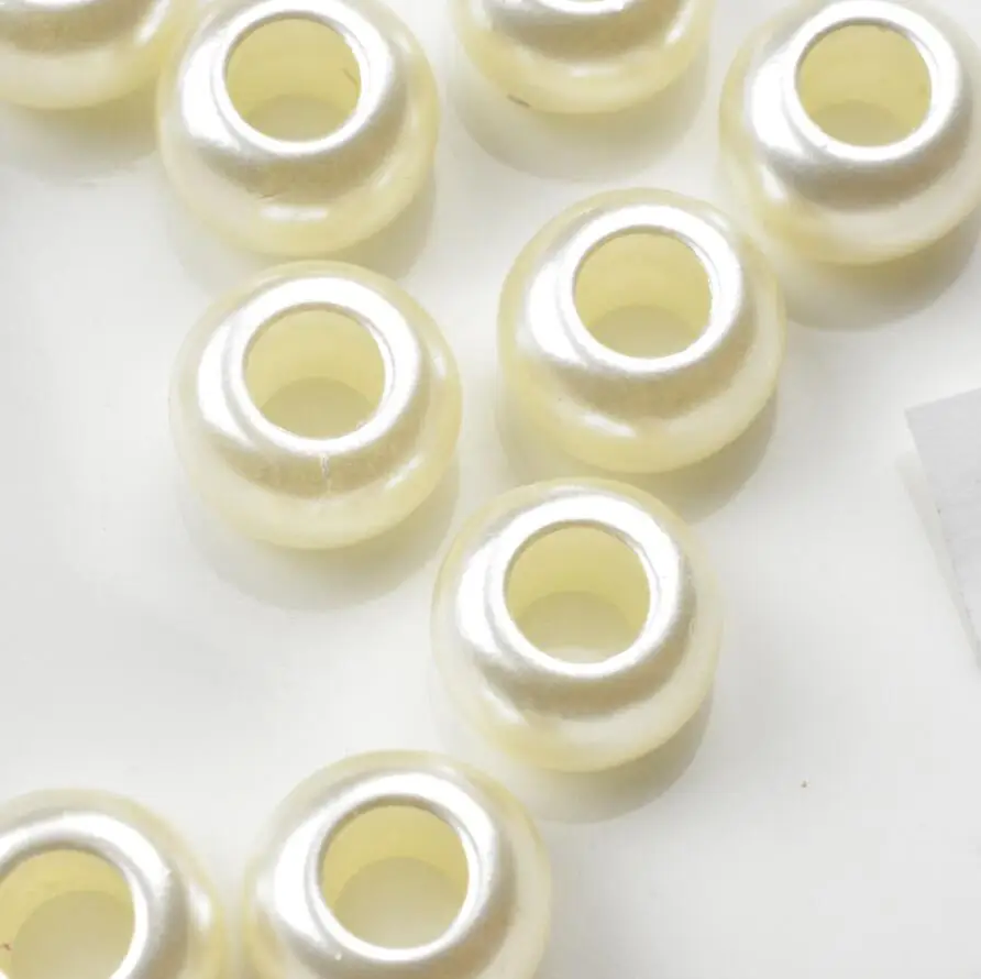 FLTMRH 11MM 50PCS Imitation Pearl big hole Round creamy white Beads For Jewelry Making DIY Craft Accessories high-grade
FLTMRH 11MM 50PCS Imitation Pearl big hole Round creamy white Beads For Jewelry Making DIY Craft Accessories high-grade