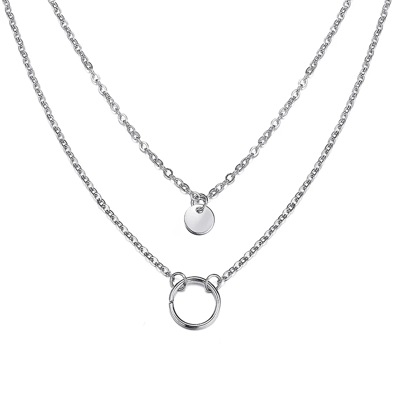 Europe and America Creative Simple Small Circle Circle 2 Layer Necklace Multilayer Necklace Bohemian Necklace Jewelry Gift VP796
Europe and America Creative Simple Small Circle Circle 2 Layer Necklace Multilayer Necklace Bohemian Necklace Jewelry Gift VP796