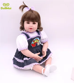 Pretty girl reborn baby dolls 20inch 50cm silicone reborn baby dolls toys for children gift bebes reborn bonecas
Pretty girl reborn baby dolls 20inch 50cm silicone reborn baby dolls toys for children gift bebes reborn bonecas