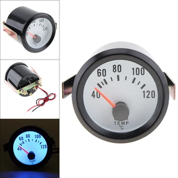 6034BL 2" 52mm 12V Blue LED 40~120 Celsius Degree Water Temperature Meter Gauge with Sensor for Car / Boat / Truck / ATV
6034BL 2" 52mm 12V Blue LED 40~120 Celsius Degree Water Temperature Meter Gauge with Sensor for Car / Boat / Truck / ATV