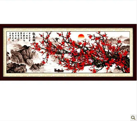 Embroidery Package First Class Cross Stitch Kits Wintersweet Flower Spring is Coming Best Choice Factory Direct Sell
Embroidery Package First Class Cross Stitch Kits Wintersweet Flower Spring is Coming Best Choice Factory Direct Sell