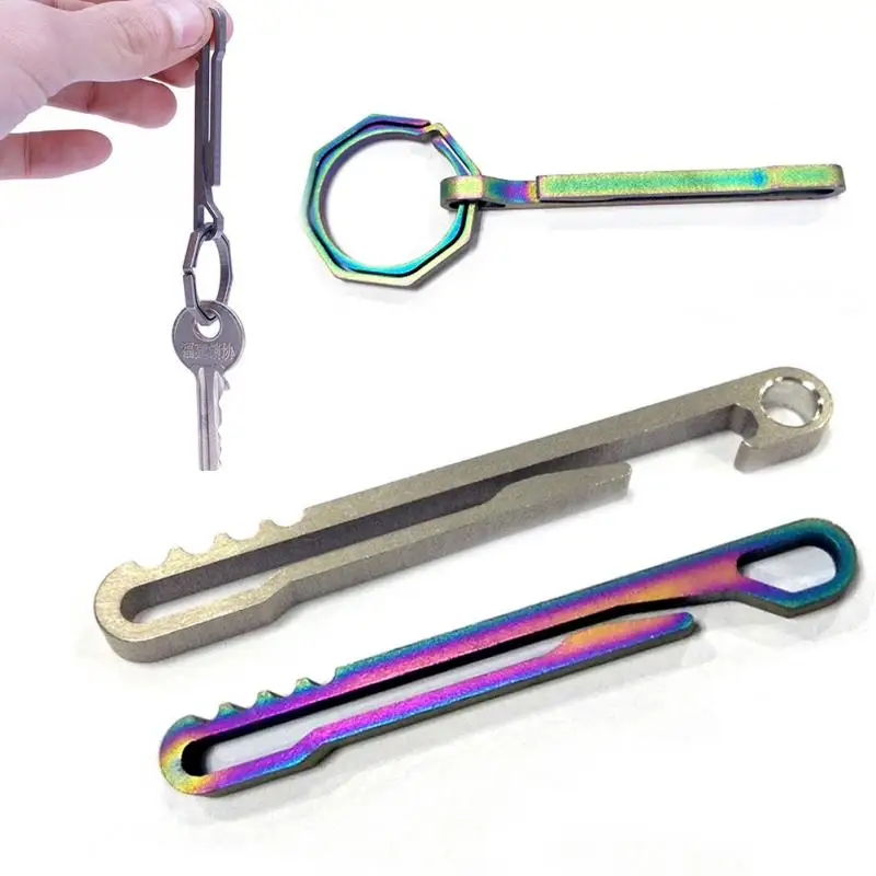 bottle opener clip keyring multi keychain key ring Titanium Ti buckle belt outdoor multipurpose hike TC4 edc multifunction camp
bottle opener clip keyring multi keychain key ring Titanium Ti buckle belt outdoor multipurpose hike TC4 edc multifunction camp