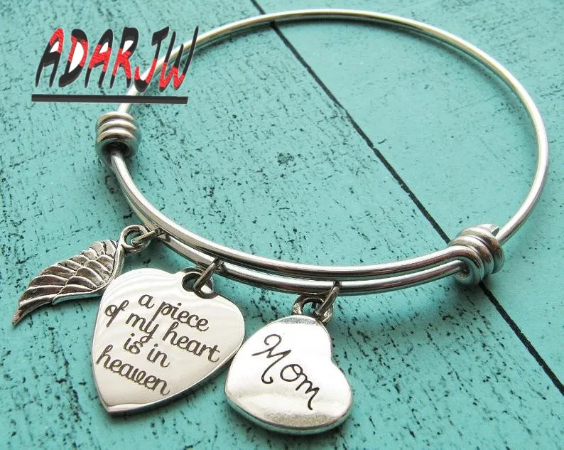 2019 new sympathy gift mom memorial bracelet jewelry loss of mother a piece of my heart is in heaven gift mom memorial bracelet
2019 new sympathy gift mom memorial bracelet jewelry loss of mother a piece of my heart is in heaven gift mom memorial bracelet