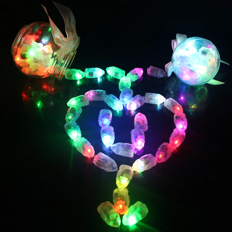 AKDSteel 10 шт Мини RGB LED шар свет мигает для бумажный фонарь воздушный лампы вечеринки