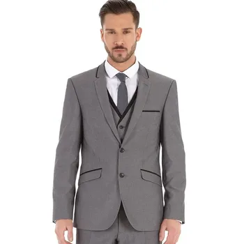 Custom Made Groom Tuxedos Notch Lapel Best Man Suit Groomsman Men Wedding Suits Groom Tuxedos(Jacket+Pants+Vest) G516
Custom Made Groom Tuxedos Notch Lapel Best Man Suit Groomsman Men Wedding Suits Groom Tuxedos(Jacket+Pants+Vest) G516