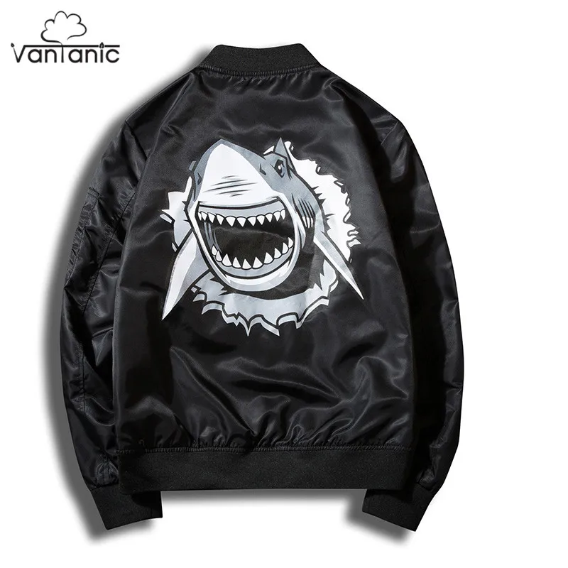 Vantanic Jacket Coat Men Printed Bomber Jacket Pilot Clothing Outerwear Coats Stand Collar Plus Size S-4XL Windbreaker Coat JTK1
Vantanic Jacket Coat Men Printed Bomber Jacket Pilot Clothing Outerwear Coats Stand Collar Plus Size S-4XL Windbreaker Coat JTK1