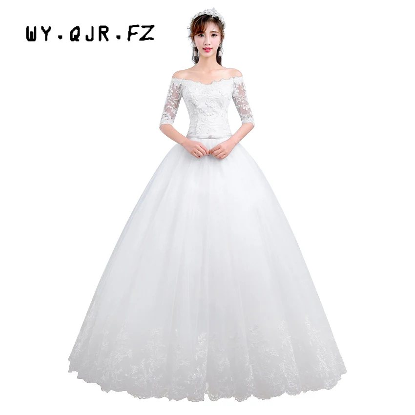 LYG-Y39#Off Shoulder Floor-Length new arrive 2019 winter show wedding party dress wholesale bride wedding gown dresses Custom
LYG-Y39#Off Shoulder Floor-Length new arrive 2019 winter show wedding party dress wholesale bride wedding gown dresses Custom
