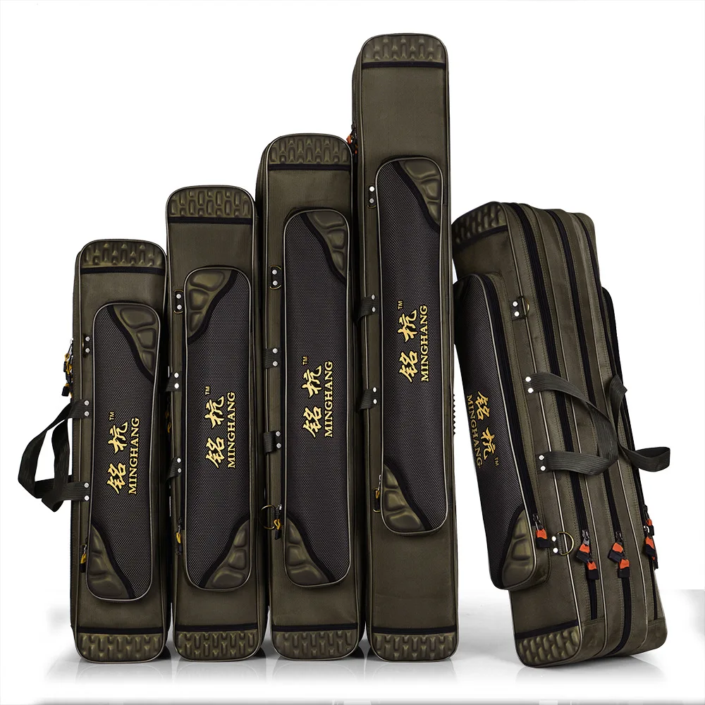 High Quality Fishing Backpack 80cm 90cm 100cm 1.2 m Double Layer Fishing Rod Bag 3 Layers Fishing Bag Pole Fishing Tackle Bag
High Quality Fishing Backpack 80cm 90cm 100cm 1.2 m Double Layer Fishing Rod Bag 3 Layers Fishing Bag Pole Fishing Tackle Bag