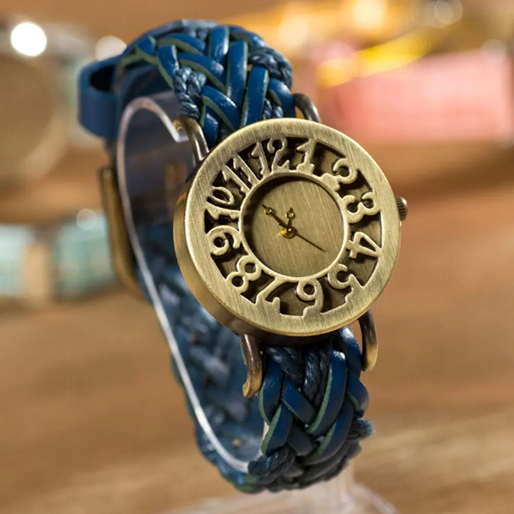 New Arrival Women Watches Vintage Woven Pierced Watch Casual Bracelet Watch Relogio Feminino Ladies Dress Quartz Wristwatch
New Arrival Women Watches Vintage Woven Pierced Watch Casual Bracelet Watch Relogio Feminino Ladies Dress Quartz Wristwatch