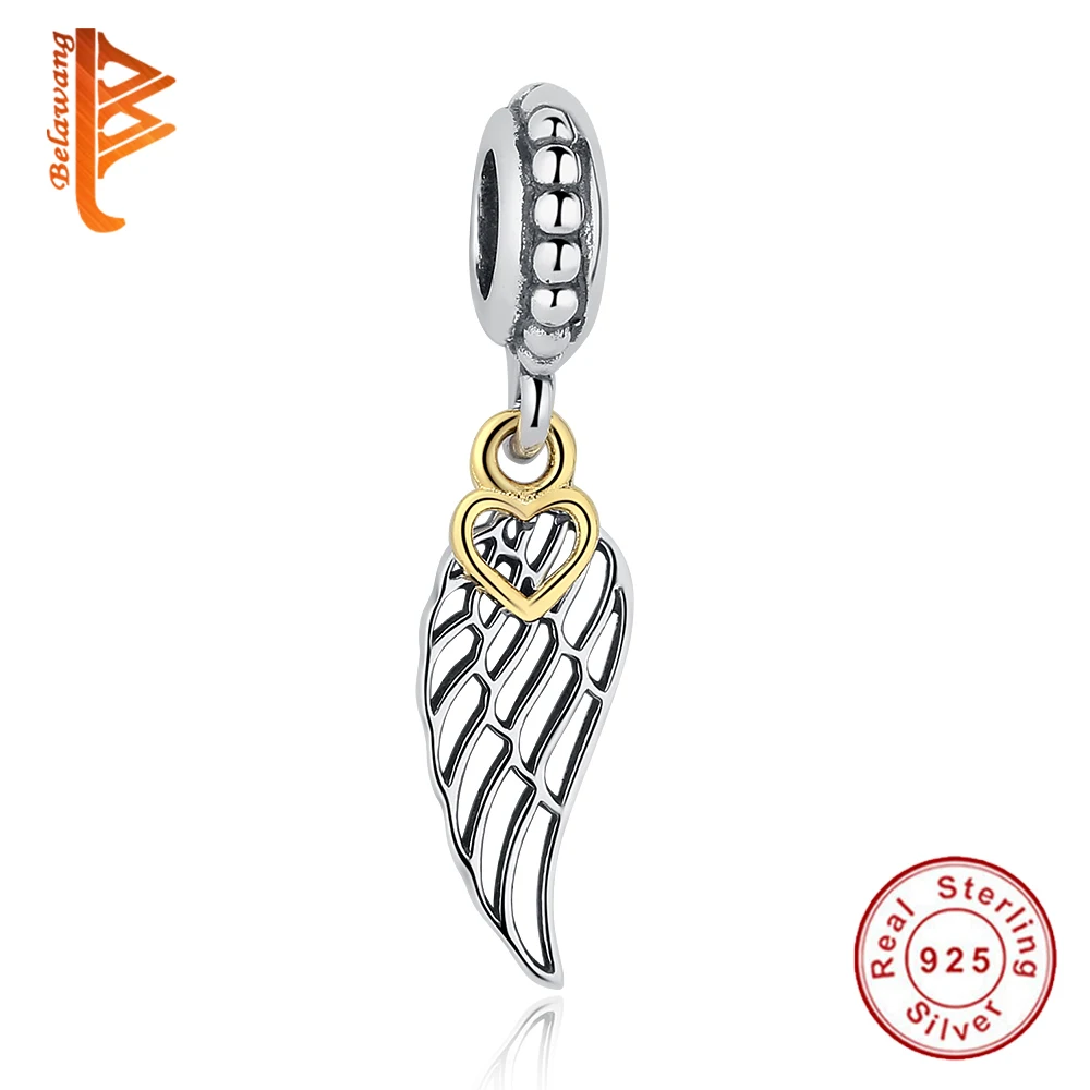 BELAWANG Authentic Feather Charms Beads fit Bracelet&Bangle Love Gift 925 Sterling Silver fit Bracelets DIY Jewelry
BELAWANG Authentic Feather Charms Beads fit Bracelet&Bangle Love Gift 925 Sterling Silver fit Bracelets DIY Jewelry