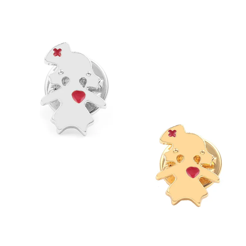 Cute Nurse Pin with Red Heart Brooch Lovely Metal Lapel Pin Button Medical Jewelry Gifts for DoctorS Nurse Medical Students
Cute Nurse Pin with Red Heart Brooch Lovely Metal Lapel Pin Button Medical Jewelry Gifts for DoctorS Nurse Medical Students