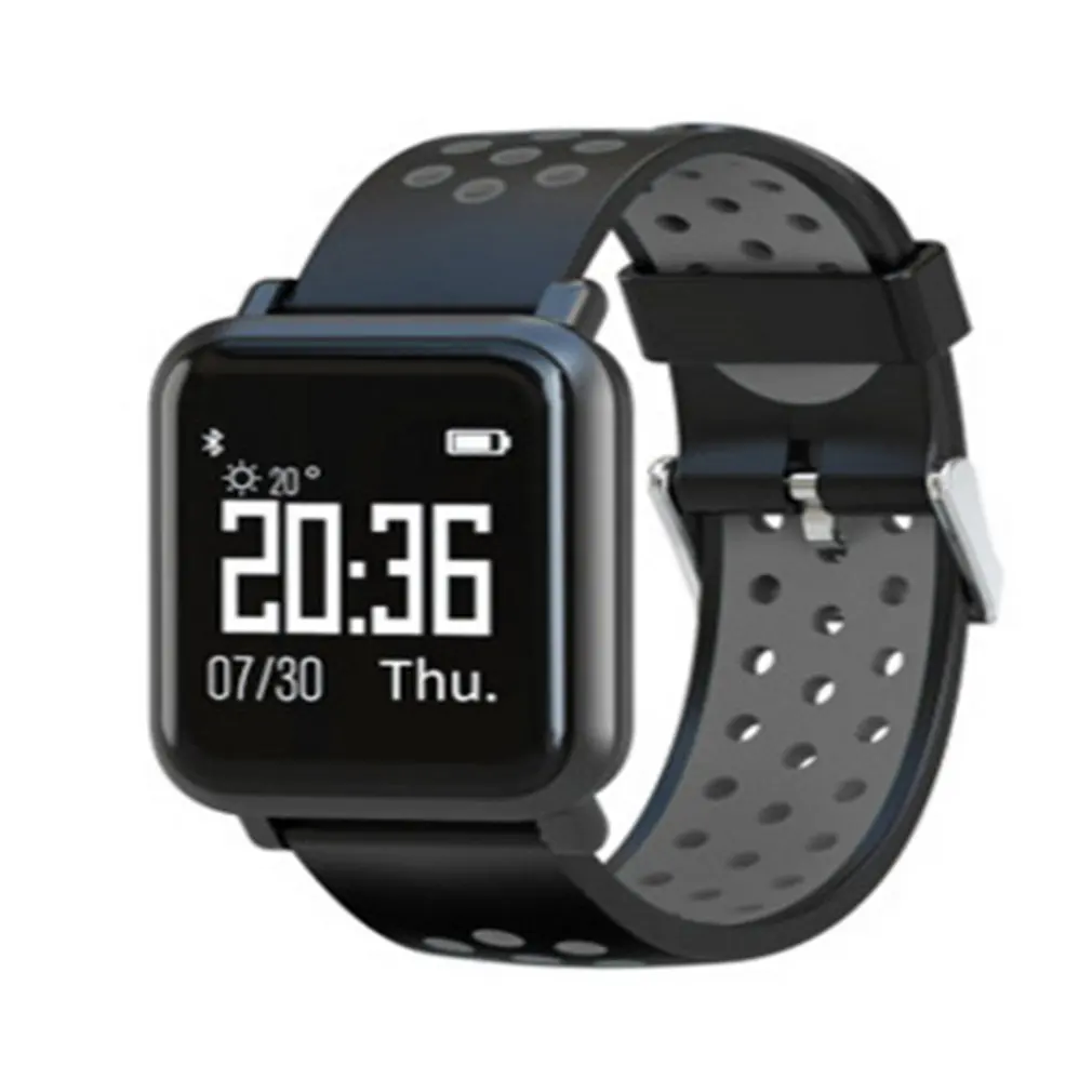 Wristband Heart Health Monitor Bluetooth Smart Band Pedometer Temperature Altitude Sports Bracelet Fitness Tracker Watch
Wristband Heart Health Monitor Bluetooth Smart Band Pedometer Temperature Altitude Sports Bracelet Fitness Tracker Watch