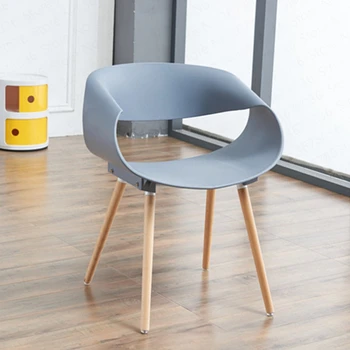 Nordic fashion modern plastic chair creative lounge chair solid wood coffee chair
Nordic fashion modern plastic chair creative lounge chair solid wood coffee chair