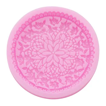 DIY Silicone Flower Vine Pattern Lace Round Cake Mold Embossing Mould Fondant Cake Decorating Chocolate Candy Tool
DIY Silicone Flower Vine Pattern Lace Round Cake Mold Embossing Mould Fondant Cake Decorating Chocolate Candy Tool
